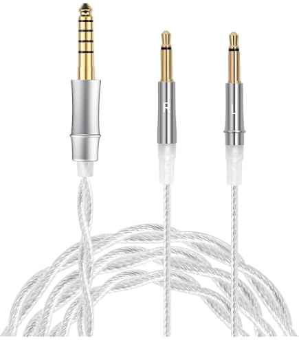 Amazon | Youkamoo 4.4mm バランス交換ケーブル Hifiman Sundara