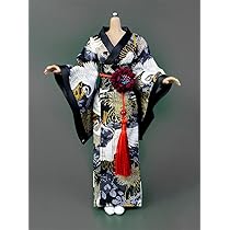 Amazon.co.jp: 1/6素体服 女性プリント着物浴衣服モデルフィット