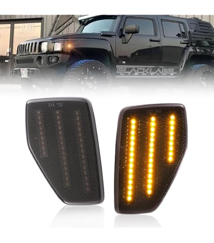 Amazon | AKKON - 2006-2010 ハマー H3 SUV スモークレンズ フル LED