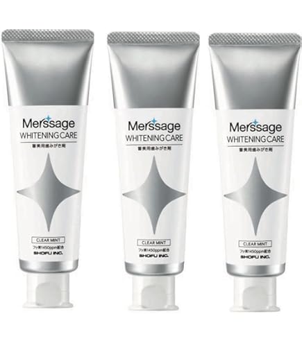 Amazon | 【松風】メルサージュ ホワイトニングケア 80g 1450ppm ×4個
