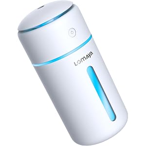 【最新版 充電式】 加湿器 卓上 超音波式 大容量 350ML 七色LEDライト コードレス 除菌 加湿器 ペットボトル…