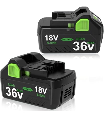 Amazon.co.jp: HiKOKI 日立 BSL36A18 バッテリー 互換 36V 3.0Ah 18V6