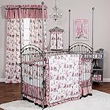Waverly Tres Chic 4 Piece Baby Crib Bedding Set with Bumper by Trend Lab by Trend Lab