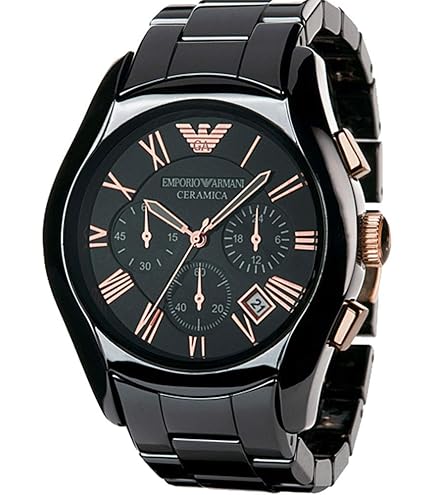 【美品】EMPORIO ARMANI エンポリオアルマーニ ブラック ベロア Amazon.co.jp: 【エンポリオアルマーニ】EMPORIO ARMANI /AR-0156