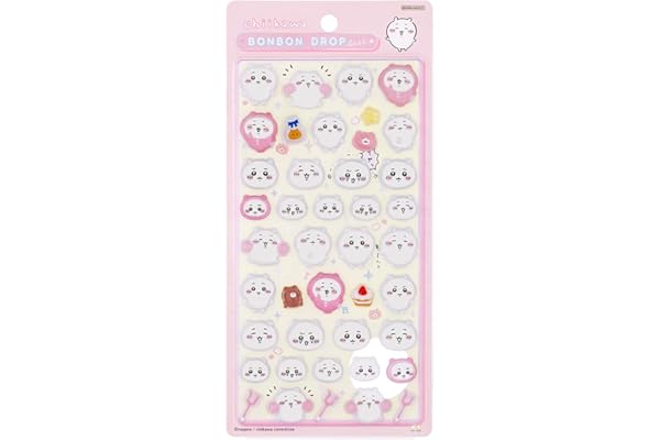 サンスター文具(Sun-Star Stationery) ちいかわ グッズ ボンボンドロップシール ちいかわ S8542899