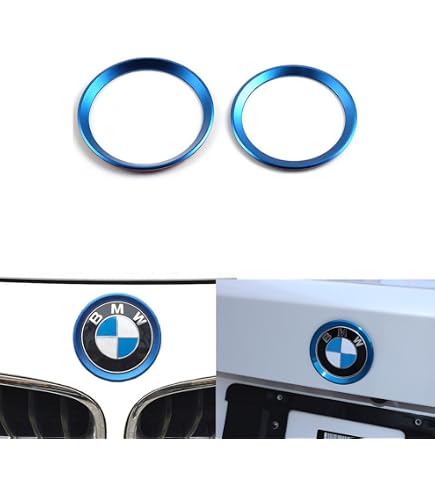 thumbnail image 2 of BMW M Sport Wheel Center Cap Decal Stickers – 17mm X 9mm – Set Of 4 – Glossy Black/White/Red Emblem 2 of 5