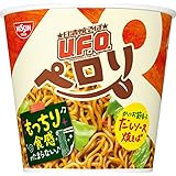 日清食品 日清焼そばU.F.O.ペロリ かつお節香るだしソース カップ麺 74g×12個
