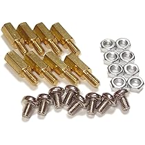 Amazon | 10mm 六角スペーサー (真鍮 六角支柱) 8本セット 固定