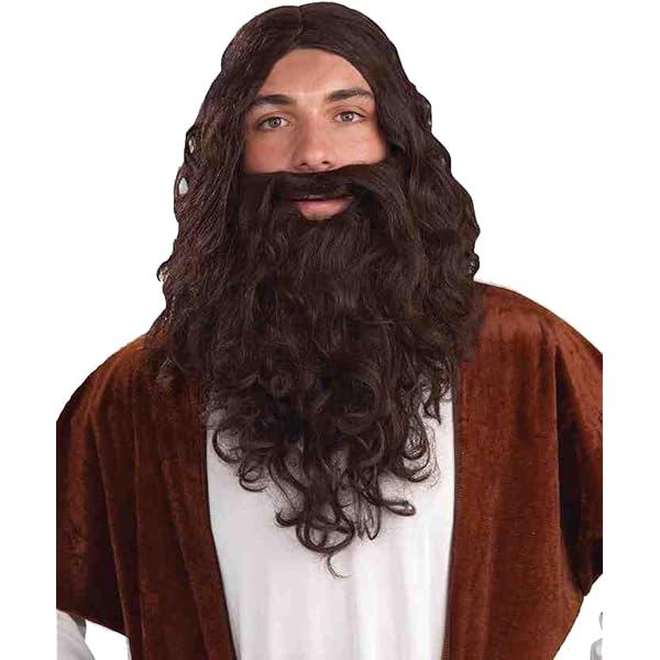 膝&髭　ウィッグ 付け髭 (Btype) リアル 繰り返し使える コスプレ 口髭 くち髭 つけ髭