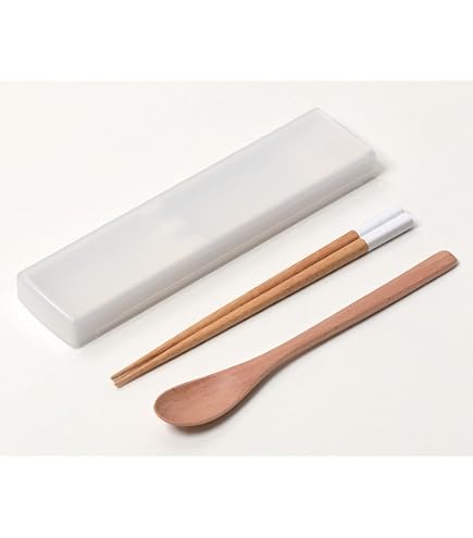 Amazon｜竹中 カトラリーセット SUKITTO スキット 木製 箸・スプーン