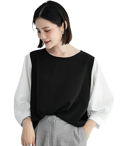 Amazon.co.jp: エンフォルド ENFOLD 23AW 2WAY A-LINE PULLOVER