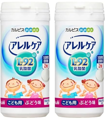 Amazon | アレルケア カルピス こども用 ぶどう味 L-92酸菌 カルシウム