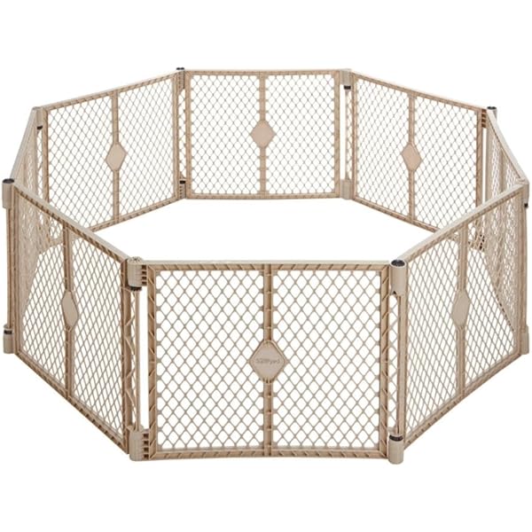 Diaper Genie Skip Hop Expandable Enclosure Grey Baby Gate