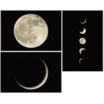 aco　moon ポストカード　10枚 Amazon | ムーングラフィックス ポストカード 月 満ち欠け