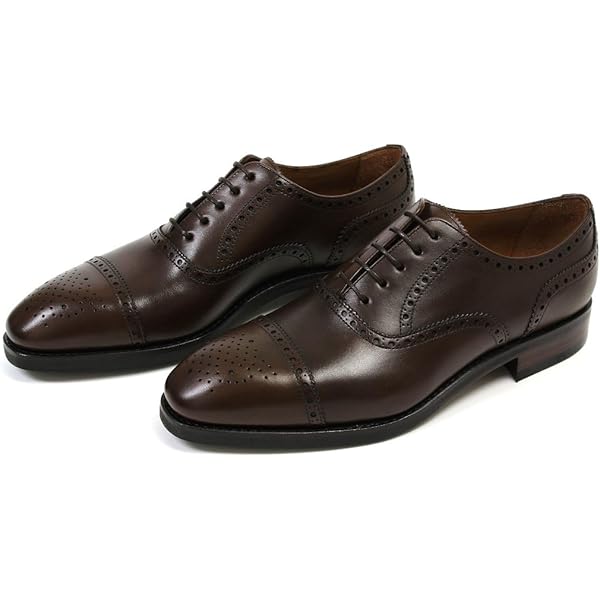 Amazon | [ヤンコ] セミブローグ ブラック(14435 BLACK) 5 1/2(24