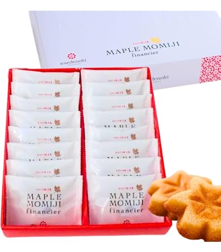 Amazon.co.jp: 楓乃樹 メープルもみじフィナンシェ 12個入 広島土産 個