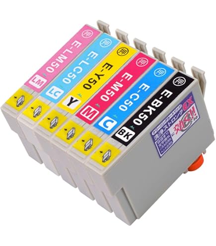 Amazon.co.jp: プリンター 洗浄インク IC4CL32 ヒマワリ 【4色