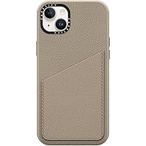 CASETiFY ペブルレザーケース　グレージュ　iPhone 15pro Amazon.co.jp: CASETiFY ペブル カードポケット ケース for