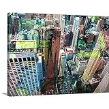 David Studwellプレミアムシックラップキャンバス壁アート印刷題名シカゴ 40" x 30" 2359878_24_40x30_none