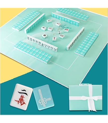 Amazon.co.jp: 麻雀牌 中国 麻雀セットミディアムクリスタル 30