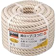 TRUSCO(トラスコ) 綿ロープコイル巻きφ12×20ｍコイル巻