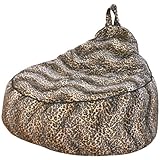 アニマル柄ビーズソファー (ヒョウ)