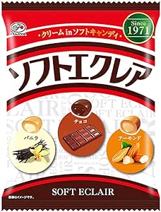 Amazon 不二家 ソフトエクレア袋 104g 6袋 不二家 あめ キャンディ 通販