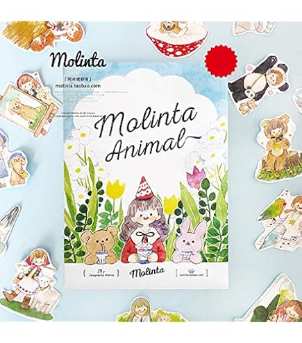 Amazon | ステッカー シール かわいい モリンタ 少女 ポスタ 生活