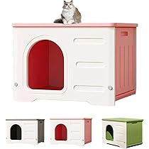 Amazon | 外猫ハウス 耐重 防雨 換気 防水 猫ハウス キャット