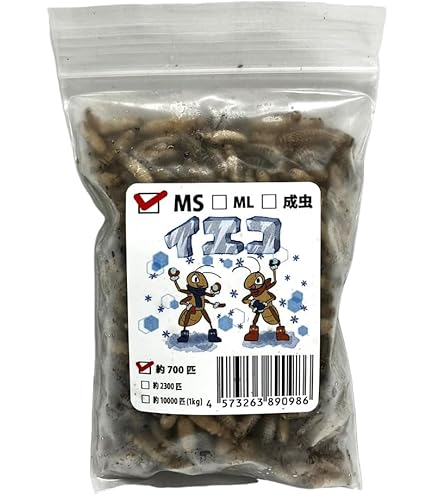 Amazon | GokiBank 冷凍コオロギ 1cm前後 40g 約550匹 爬虫類・両生類