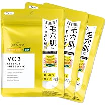 Amazon.co.jp: 毛穴フォーカスVC VC3シートマスク 7枚 3個セット 角質