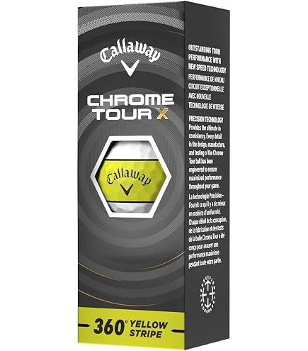 Amazon.co.jp: キャロウェイ(Callaway) ゴルフボール CHROME TOUR X