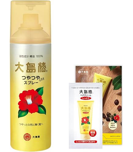 Amazon | 黒ばら本舗 ツバキオイル さらつやスプレー 100g