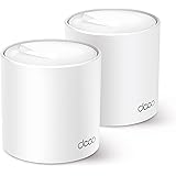 TP-Link Deco X50 AX3000 Whole Home AI-Driven Mesh Wi-Fi 6 System, Dual-Band with Gigabit Ports, Coverage up to 4,500 ft2, Con