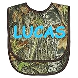Personalized Carstens Mossy Oak Camo Baby Bibs – 2ピース