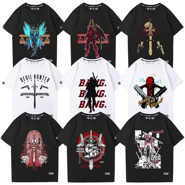 Amazon | Devil May Cry 5 ダンテ Tシャツ | Tシャツ