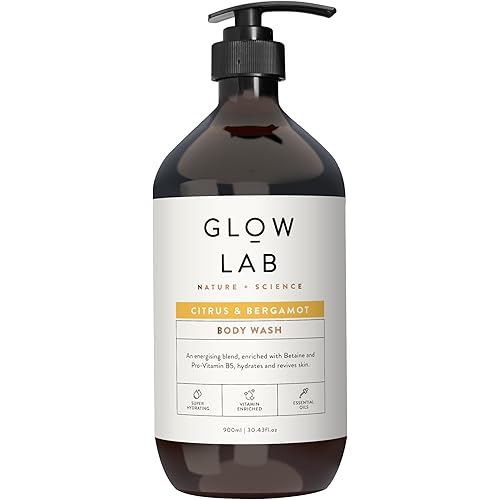 Glow Lab Citrus and Bergamot Body Wash 900 ml