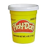 ハズブロ(HASBRO) プレイ・ドー Play-Doh シングル缶 112g (しろ)こむぎねんど B8960 正規品