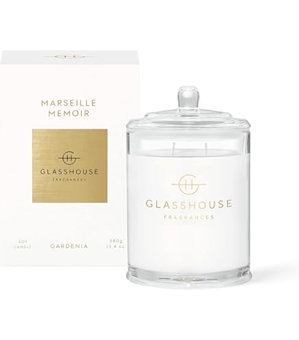 Amazon.co.jp: Glasshouse Fragrances We Met in Saigon キャンドル