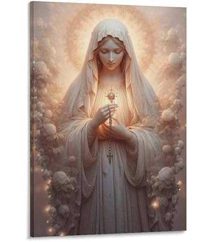 マリア様 ポスター 額 Amazon.co.jp: 美しい聖母マリアのポスター ポスター装飾絵画