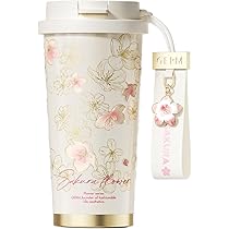 GERM 花柄チェーン付き水筒 Amazon｜GERM【公式】すずらん プレミアム真空断熱タンブラー 500ml 七