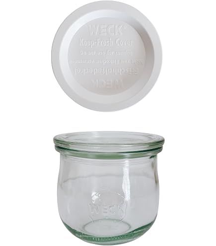 Amazon｜WECK ウェック ガラス 保存 容器 キャニスター TULIP 370ml WE