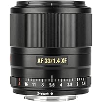 Amazon | Viltrox 33mm f1.4 AF レンズ Fuji X-Mount STM FX