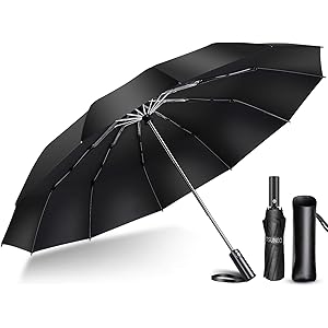 【2020年強化版 12本骨】 折りたたみ傘 自動開閉 軽量 折り畳み傘 メンズ 大きい 晴雨兼用 台風対応 梅雨対策…