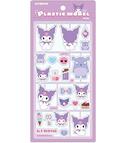 Amazon.co.jp: クロミ[シールシート]4サイズステッカー 4SIZE STICKER