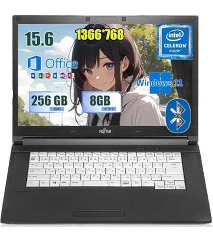 Amazon.co.jp: 【整備済み品】富士通 ノートPC FU JITSU FMV LIFEBOOK