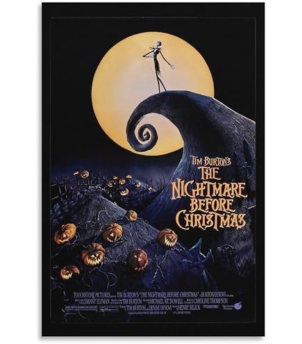 Amazon.co.jp: 映画ポスター ナイトメアビフォアクリスマス 24×36inc