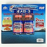 トライデントシーフード オメガ3 天然アラスカサーモンオイル 180日分目安