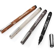 Fineliner Pens Uni Pin Fineliner Drawing Pen Set - 3 Pens In Sepia ...