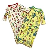 BOO FOO WOO 【SUPER BOO HOMES】SESAME　2P長袖2WAYロンパース イエロー(YE) 70